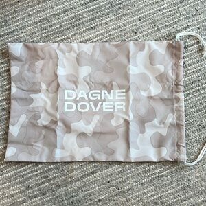 DAGNE DOVER Tan Camo Dust Bag